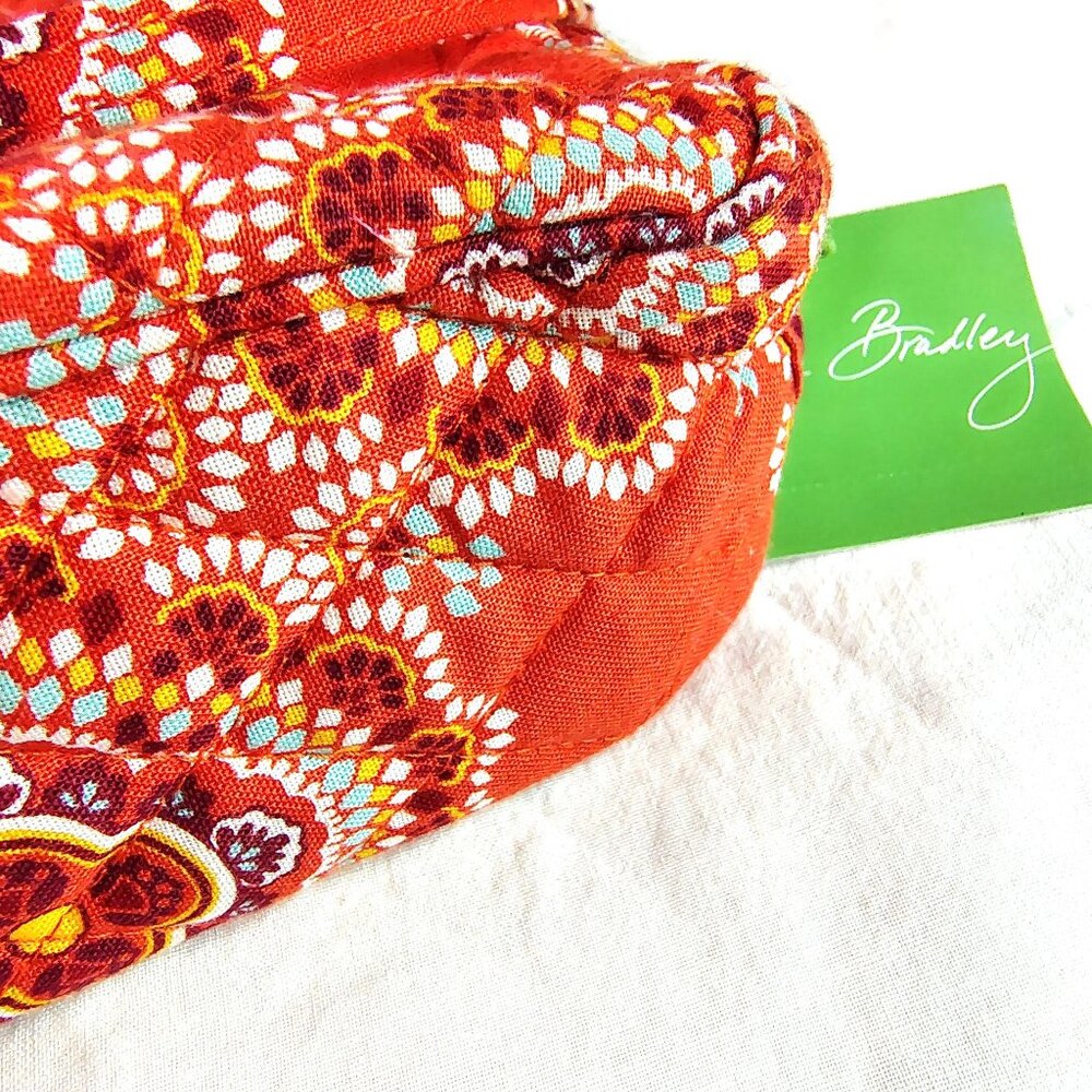 Vera Bradley Amy Paprika Small Crossbody Tag Country Gathering Unused Vintage - Picture 9 of 12